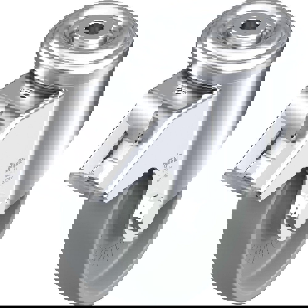 Standard Casters; Mount: Hollow Kingpin ; Caster Type: Swivel ; Brake Type: No Brake ; Bearing Type: Plain Bore ; Style: Plain Bore ; Wheel Diameter (Inch): 3-1/8