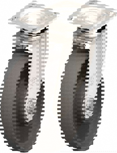 Swivel Top Plate Caster: Nylon, 6