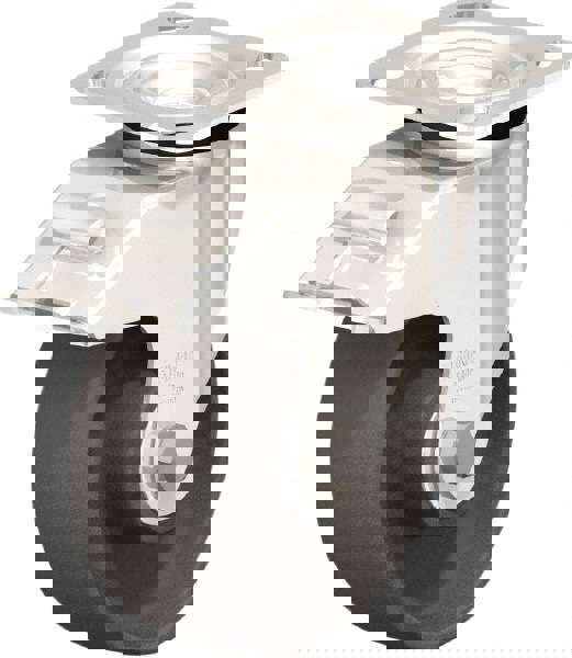 Swivel Top Plate Caster: Nylon, 6