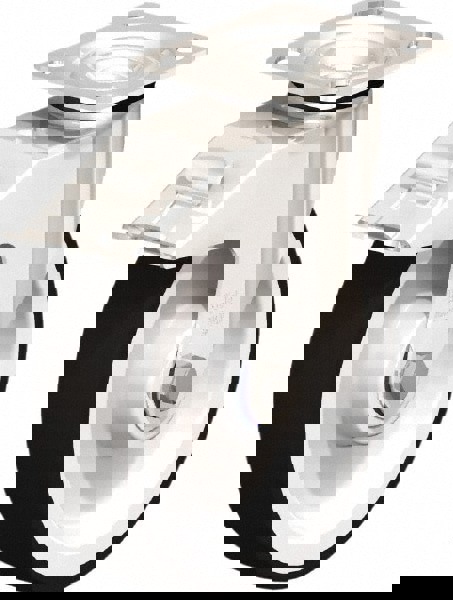 Swivel Top Plate Caster: Polyurethane, 8