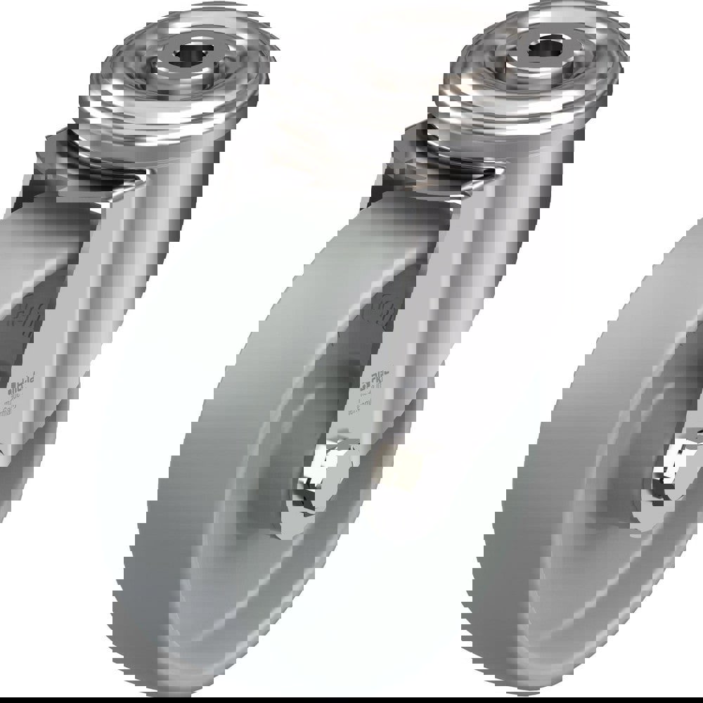 Top Plate Casters; Mount Type: Plate ; Number of Wheels: 1.000 ; Wheel Diameter (Inch): 4 ; Wheel Material: Rubber ; Wheel Width (Inch): 1-9/16 ; Wheel Color: Black