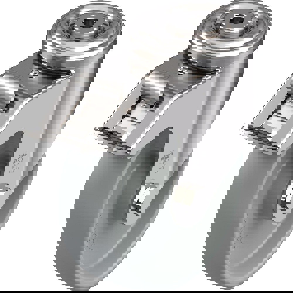 Top Plate Casters; Mount Type: Plate ; Number of Wheels: 1.000 ; Wheel Diameter (Inch): 5 ; Wheel Material: Rubber ; Wheel Width (Inch): 1-9/16 ; Wheel Color: Black