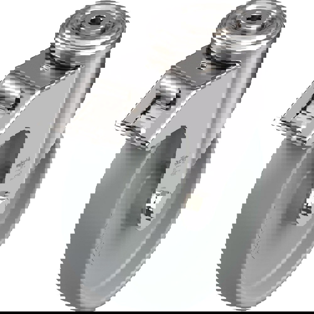 Top Plate Casters; Mount Type: Plate ; Number of Wheels: 1.000 ; Wheel Diameter (Inch): 6 ; Wheel Material: Rubber ; Wheel Width (Inch): 2 ; Wheel Color: Black