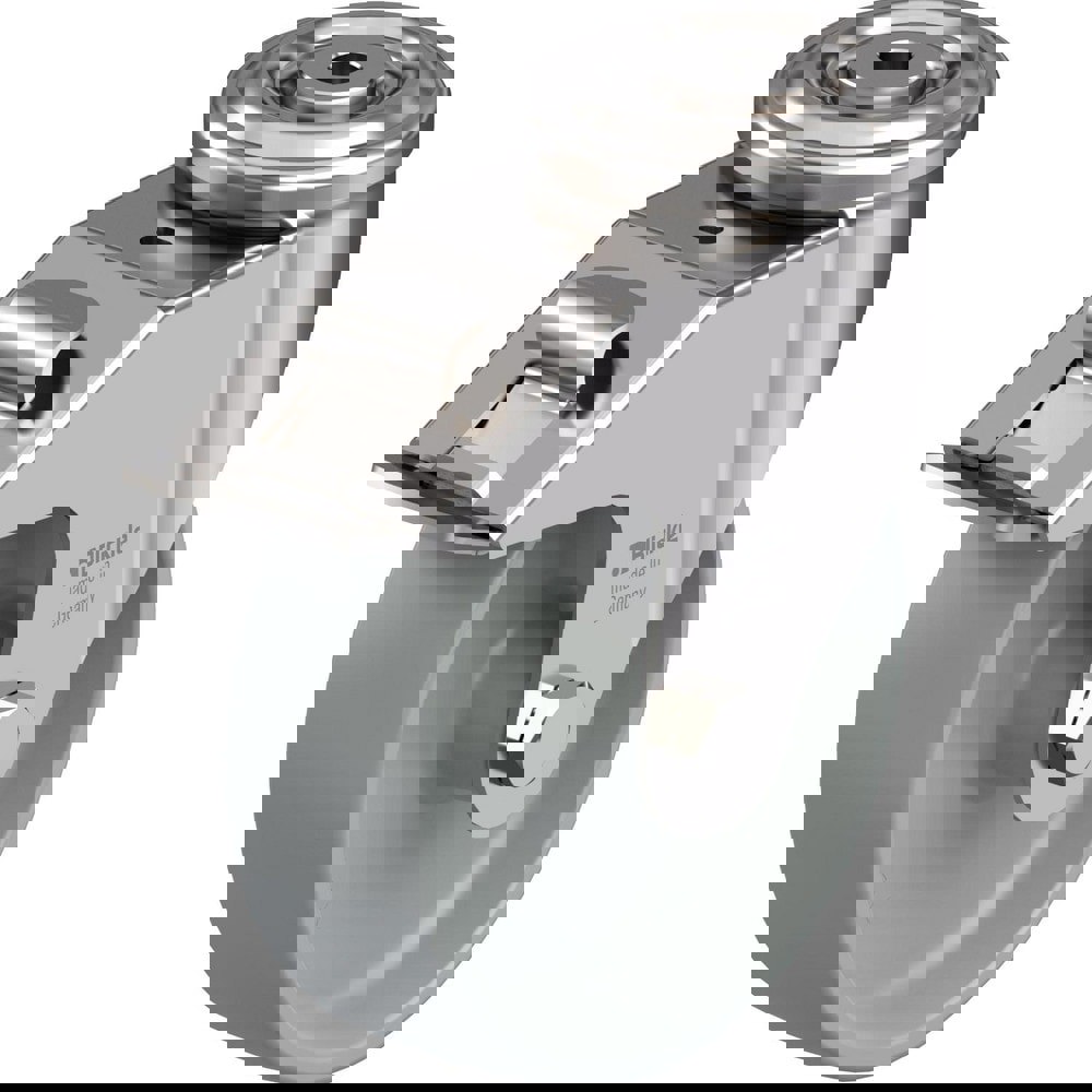 Top Plate Casters; Mount Type: Plate ; Number of Wheels: 1.000 ; Wheel Diameter (Inch): 8 ; Wheel Material: Rubber ; Wheel Width (Inch): 2 ; Wheel Color: Black