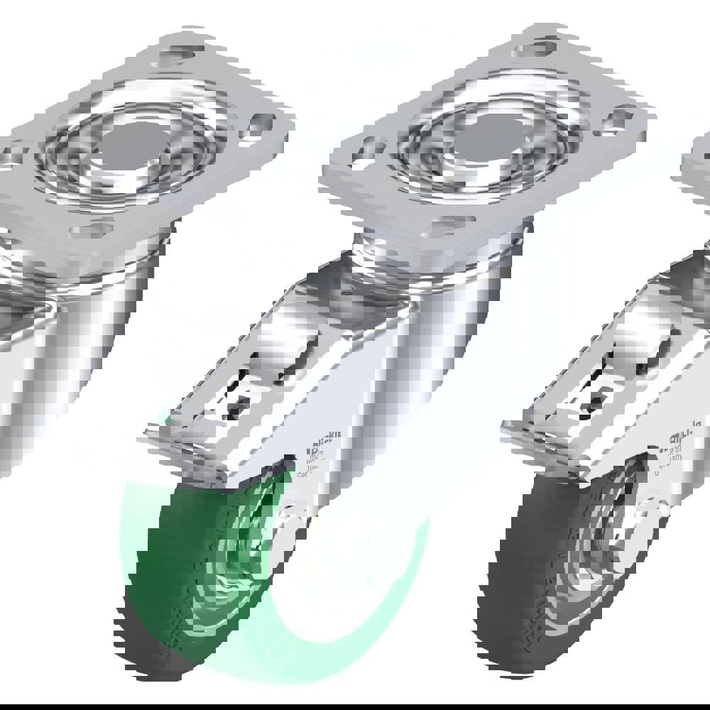 Top Plate Casters; Mount Type: Plate ; Number of Wheels: 1.000 ; Wheel Diameter (Inch): 4 ; Wheel Material: Synthetic ; Wheel Width (Inch): 1-9/16 ; Wheel Color: Natural Beige