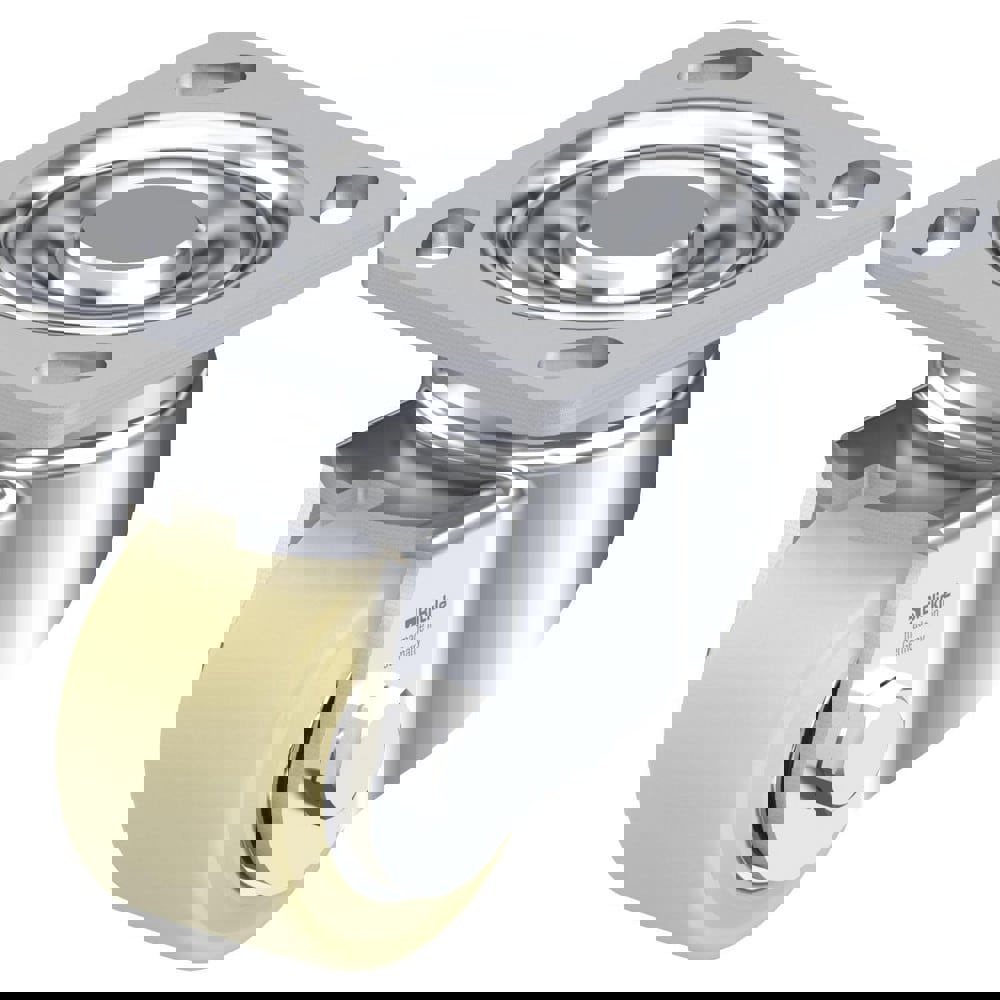 Top Plate Casters; Mount Type: Plate ; Number of Wheels: 1.000 ; Wheel Diameter (Inch): 4 ; Wheel Material: Polyurethane ; Wheel Width (Inch): 1-3/8 ; Wheel Color: Dark Gray