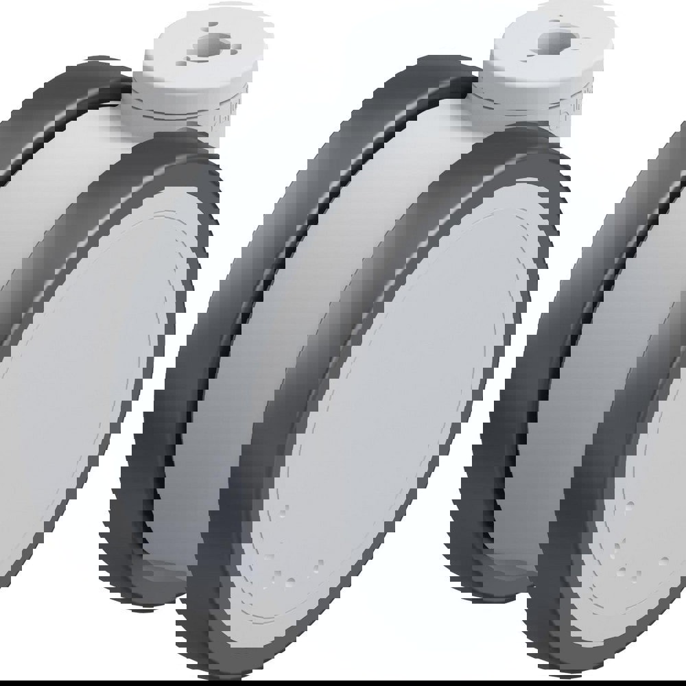 Top Plate Casters; Mount Type: Plate ; Number of Wheels: 1.000 ; Wheel Diameter (Inch): 4 ; Wheel Material: Synthetic ; Wheel Width (Inch): 1-7/16 ; Wheel Color: Gray