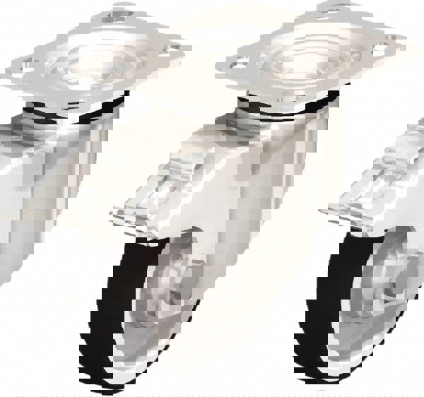 Swivel Top Plate Caster: Polyurethane, 4