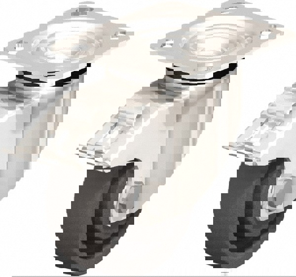 Swivel Top Plate Caster: Nylon, 4