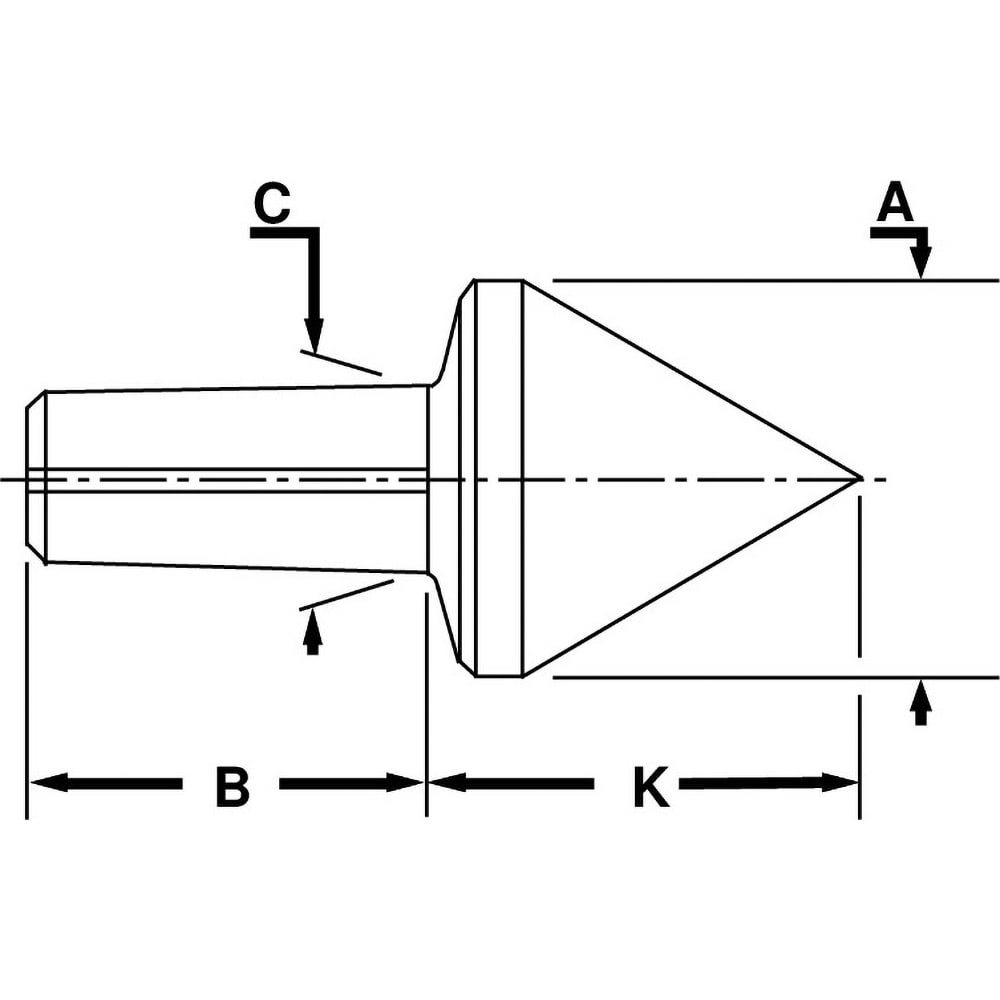 Lathe Center Points, Tips & Accessories; Center Compatibility: Dead Center ; Point Style: Male