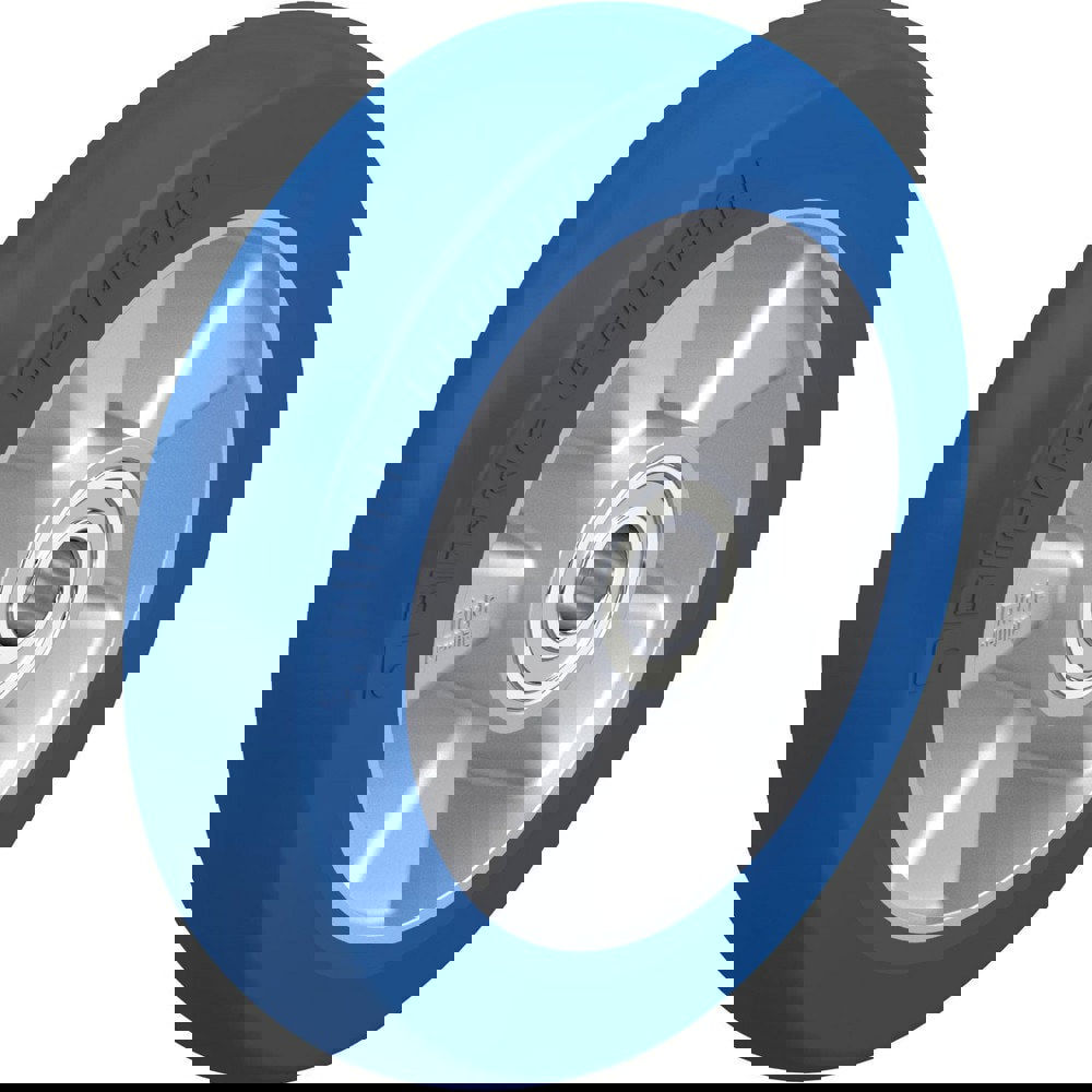 Caster Wheels; Wheel Type: Rigid; Swivel ; Wheel Diameter (Inch): 6 ; Bearing Type: Ball ; Wheel Width (Inch): 2 ; Wheel Core Material: Die-Cast Aluminium ; Wheel Material: Polyurethane