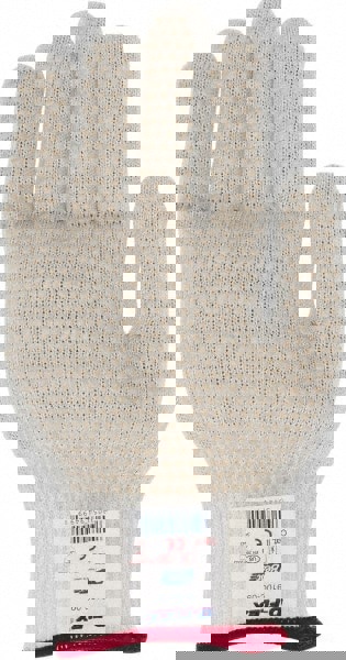 Cut, Puncture & Abrasive-Resistant Gloves: Size L, ANSI Cut A4, ANSI Puncture 1, Rubber, Dyneema