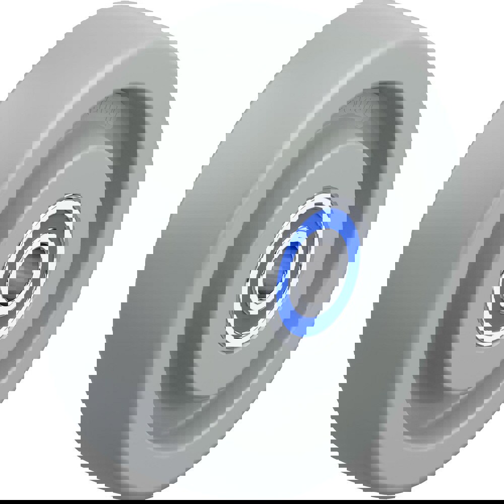 Caster Wheels; Wheel Type: Rigid; Swivel ; Wheel Diameter (Inch): 5 ; Bearing Type: Ball ; Wheel Width (Inch): 1-9/16 ; Wheel Core Material: Nylon ; Wheel Material: Synthetic