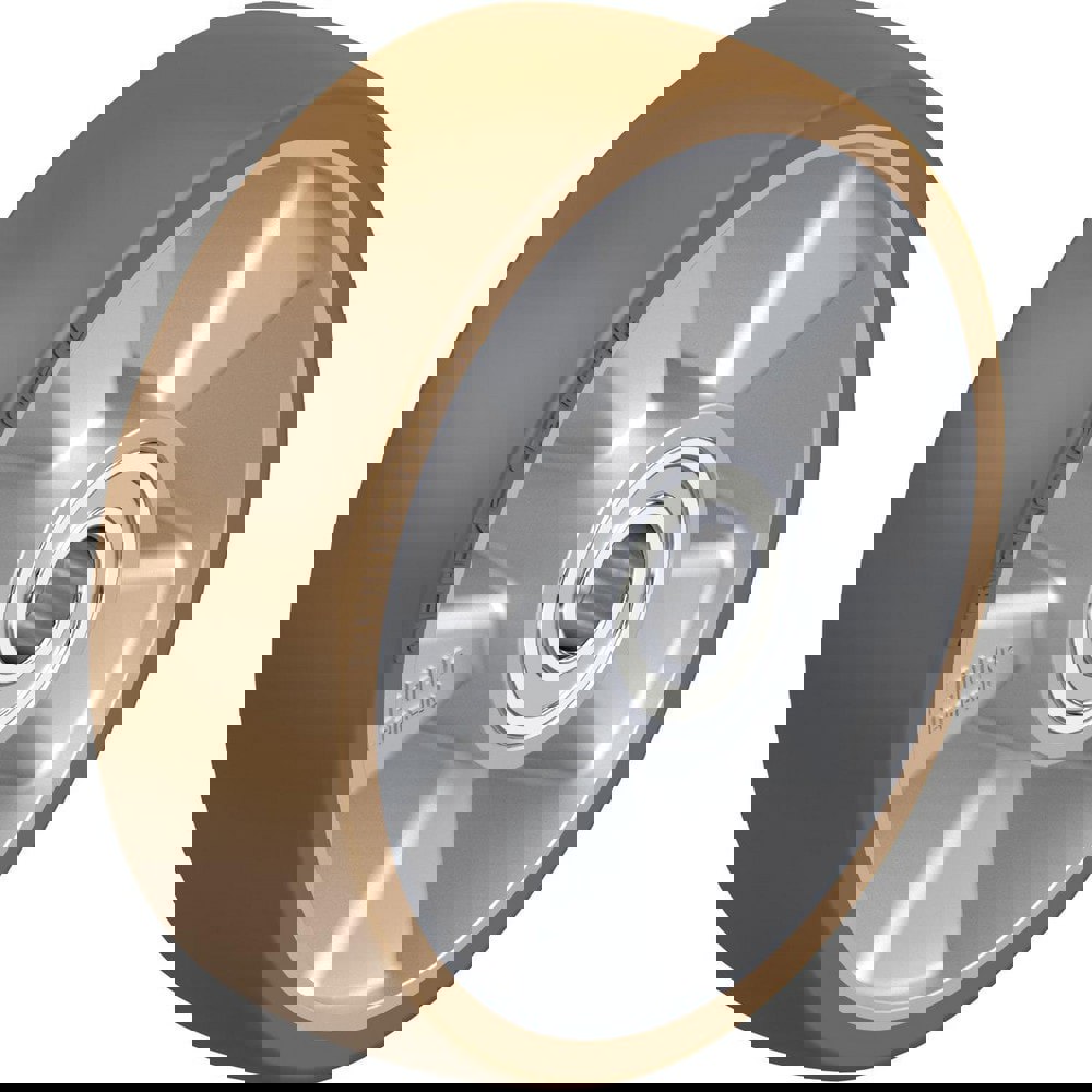 Caster Wheels; Wheel Type: Rigid; Swivel ; Wheel Diameter (Inch): 6-5/16 ; Bearing Type: Ball ; Wheel Width (Inch): 2 ; Wheel Core Material: Die-Cast Aluminium ; Wheel Material: Polyurethane