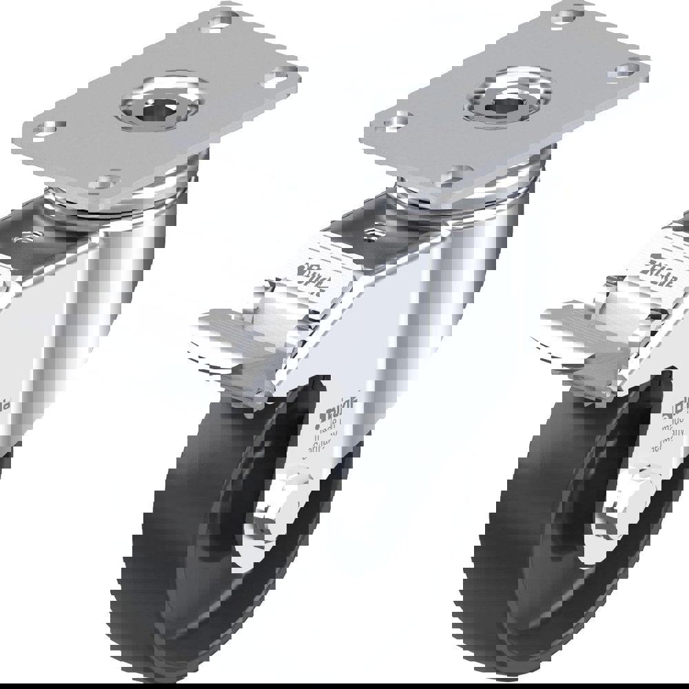 Top Plate Casters; Mount Type: Plate ; Number of Wheels: 1.000 ; Wheel Diameter (Inch): 3-1/8 ; Wheel Material: Synthetic ; Wheel Width (Inch): 1-1/4 ; Wheel Color: Natural White