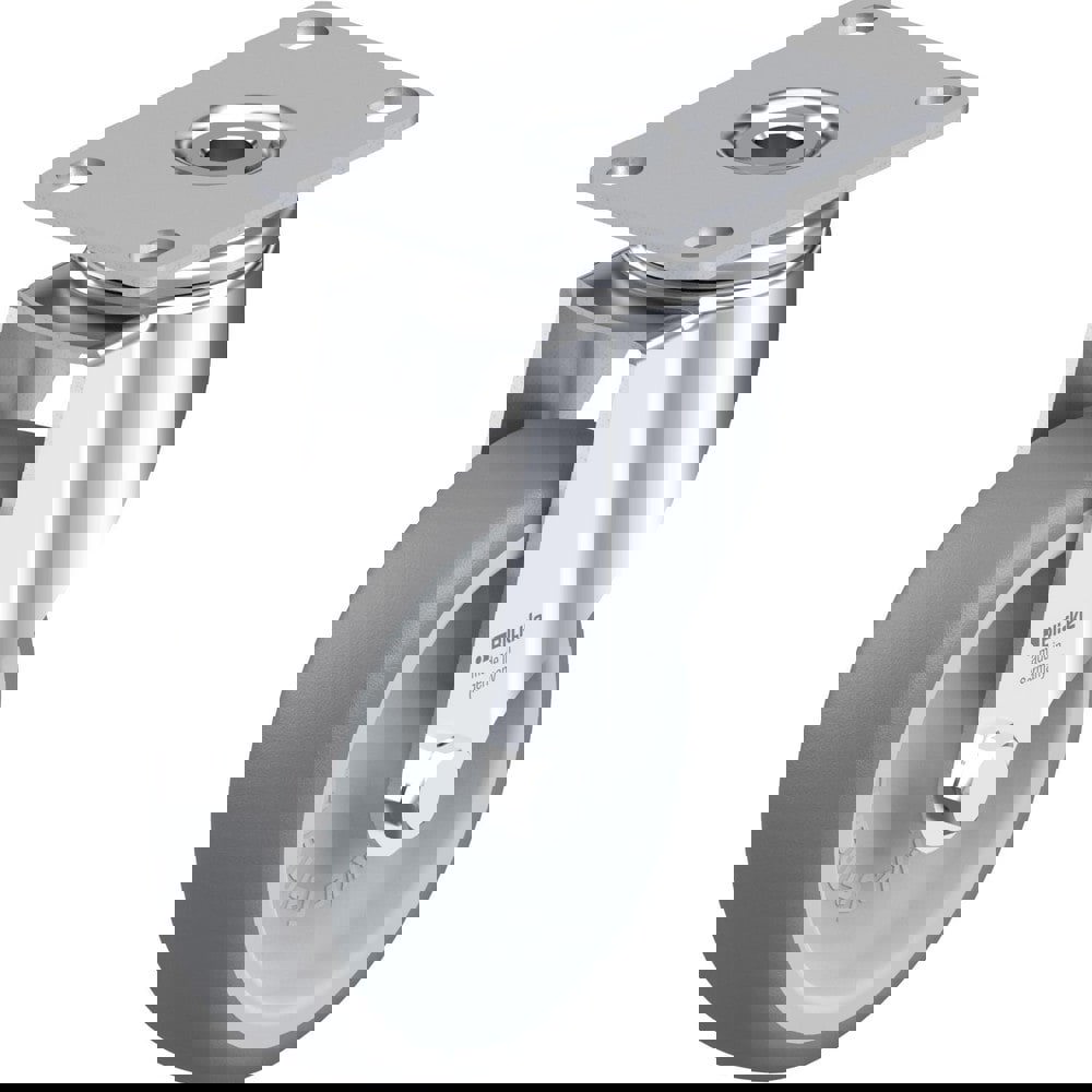 Top Plate Casters; Mount Type: Plate ; Number of Wheels: 1.000 ; Wheel Diameter (Inch): 3-1/8 ; Wheel Material: Synthetic ; Wheel Width (Inch): 1-1/4 ; Wheel Color: Natural White