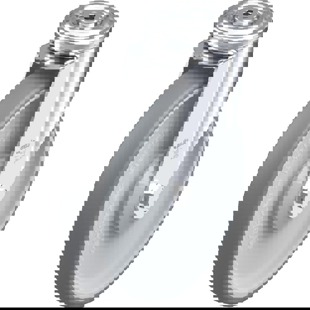 Standard Casters; Mount: Hollow Kingpin ; Caster Type: Swivel ; Bearing Type: Precision Ball ; Style: Double Ball ; Wheel Diameter (Inch): 8 ; Wheel Width (Inch): 2