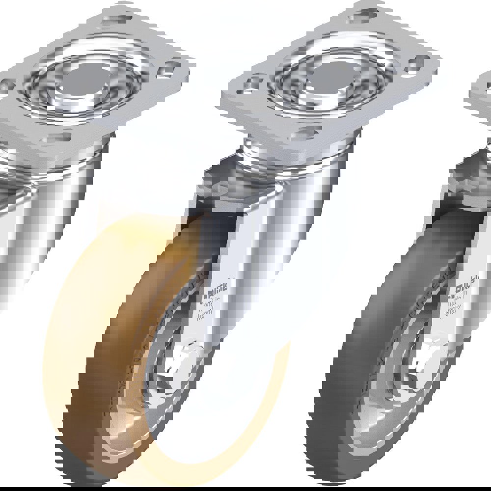 Top Plate Casters; Mount Type: Plate ; Number of Wheels: 1.000 ; Wheel Diameter (Inch): 8 ; Wheel Material: Polyurethane ; Wheel Width (Inch): 2 ; Wheel Color: Green