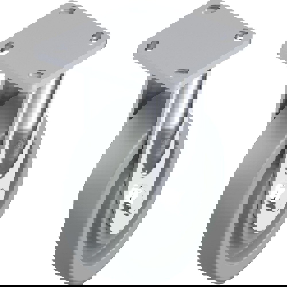 Top Plate Casters; Mount Type: Plate ; Number of Wheels: 1.000 ; Wheel Diameter (Inch): 4 ; Wheel Material: Polyurethane ; Wheel Width (Inch): 1-1/4 ; Wheel Color: Dark Gray