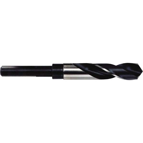 Reduced Shank Drill Bit: 3/4'' Dia, 1/2'' Shank Dia, 118 , High Speed Steel