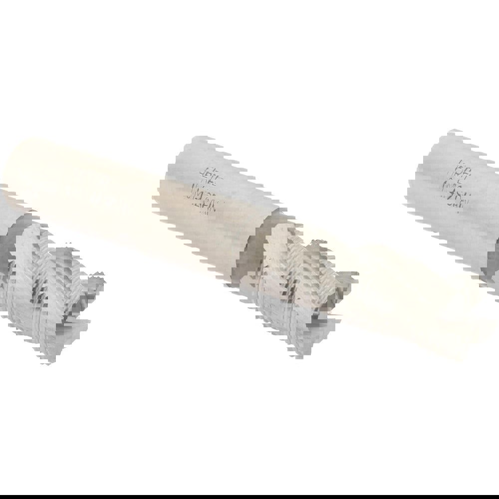 Roughing End Mill: 10 mm Dia, 4 Flutes, Single End, Cobalt