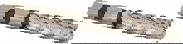 Roughing End Mill: 10 mm Dia, 4 Flutes, Single End, Cobalt