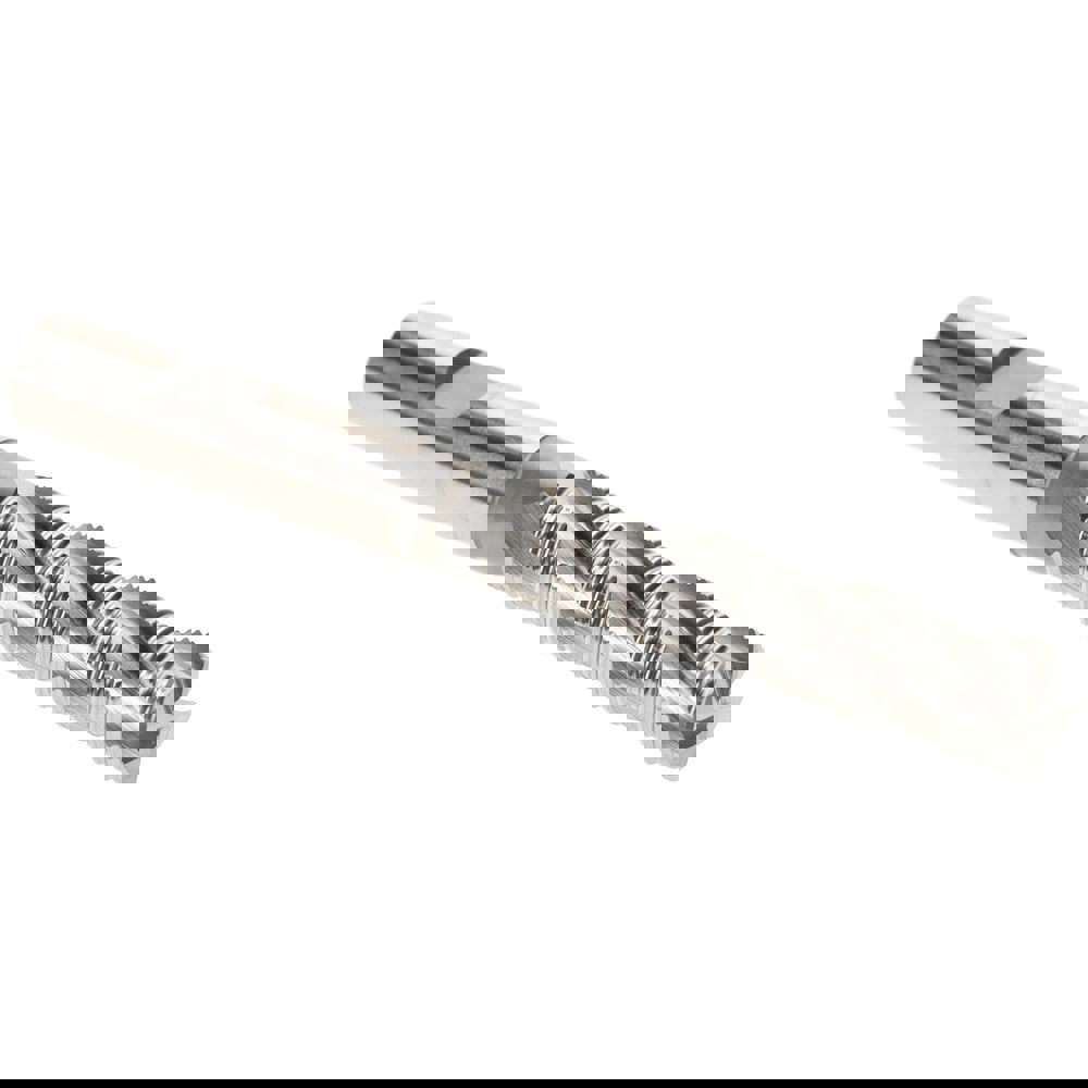 Roughing End Mill: 12 mm Dia, 4 Flutes, Single End, Cobalt