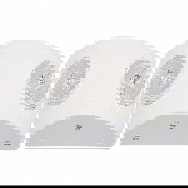 2 Head Dust Resistant LED Emergency Lighting Unit