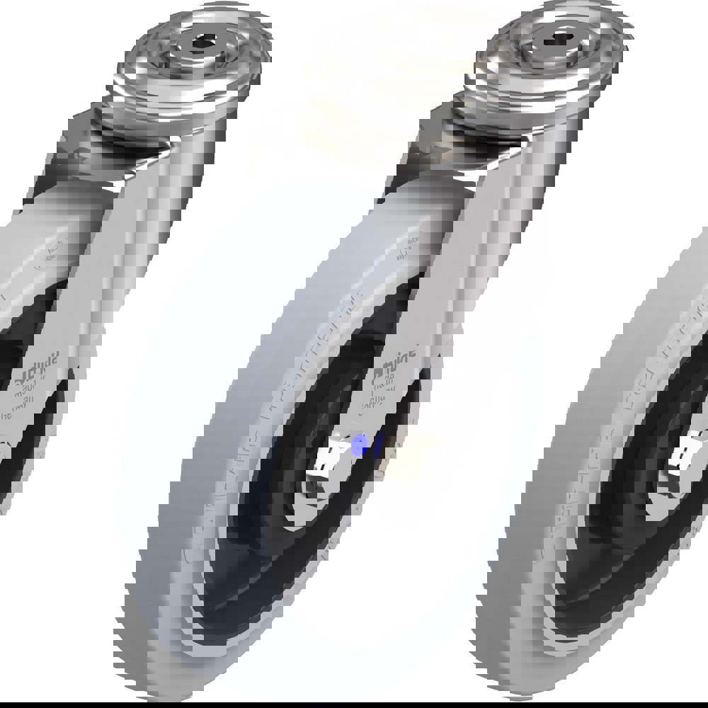 Top Plate Casters; Mount Type: Plate ; Number of Wheels: 1.000 ; Wheel Diameter (Inch): 8 ; Wheel Material: Polyurethane ; Wheel Width (Inch): 2 ; Wheel Color: Brown