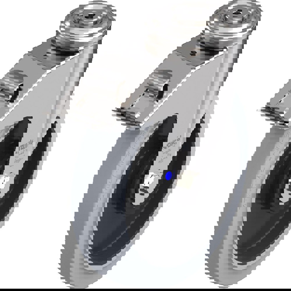 Top Plate Casters; Mount Type: Plate ; Number of Wheels: 1.000 ; Wheel Diameter (Inch): 8 ; Wheel Material: Polyurethane ; Wheel Width (Inch): 2 ; Wheel Color: Brown