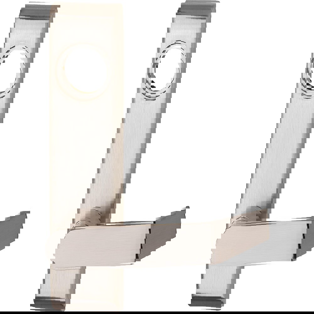 Trim; Trim Type: Classroom Lever ; For Use With: Falcon Exit Device Trim ; Material: Metal ; Finish/Coating: Satin Nickel Plated Clear Coated