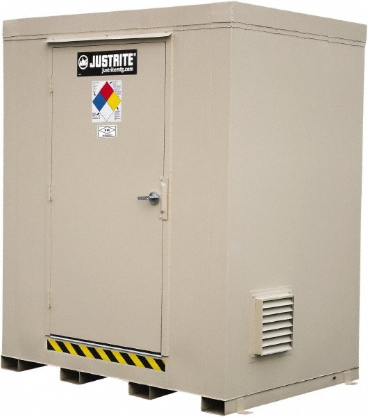6 Drum, 105 Gal Sump Capacity, Locker