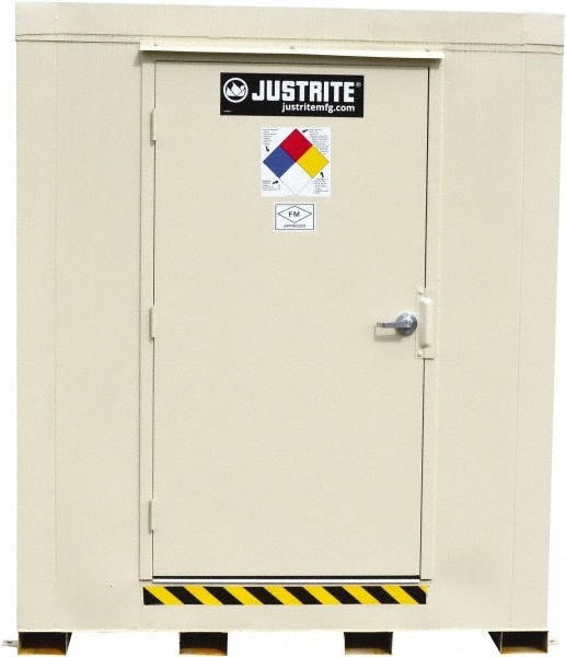 9 Drum, 155 Gal Sump Capacity, Locker