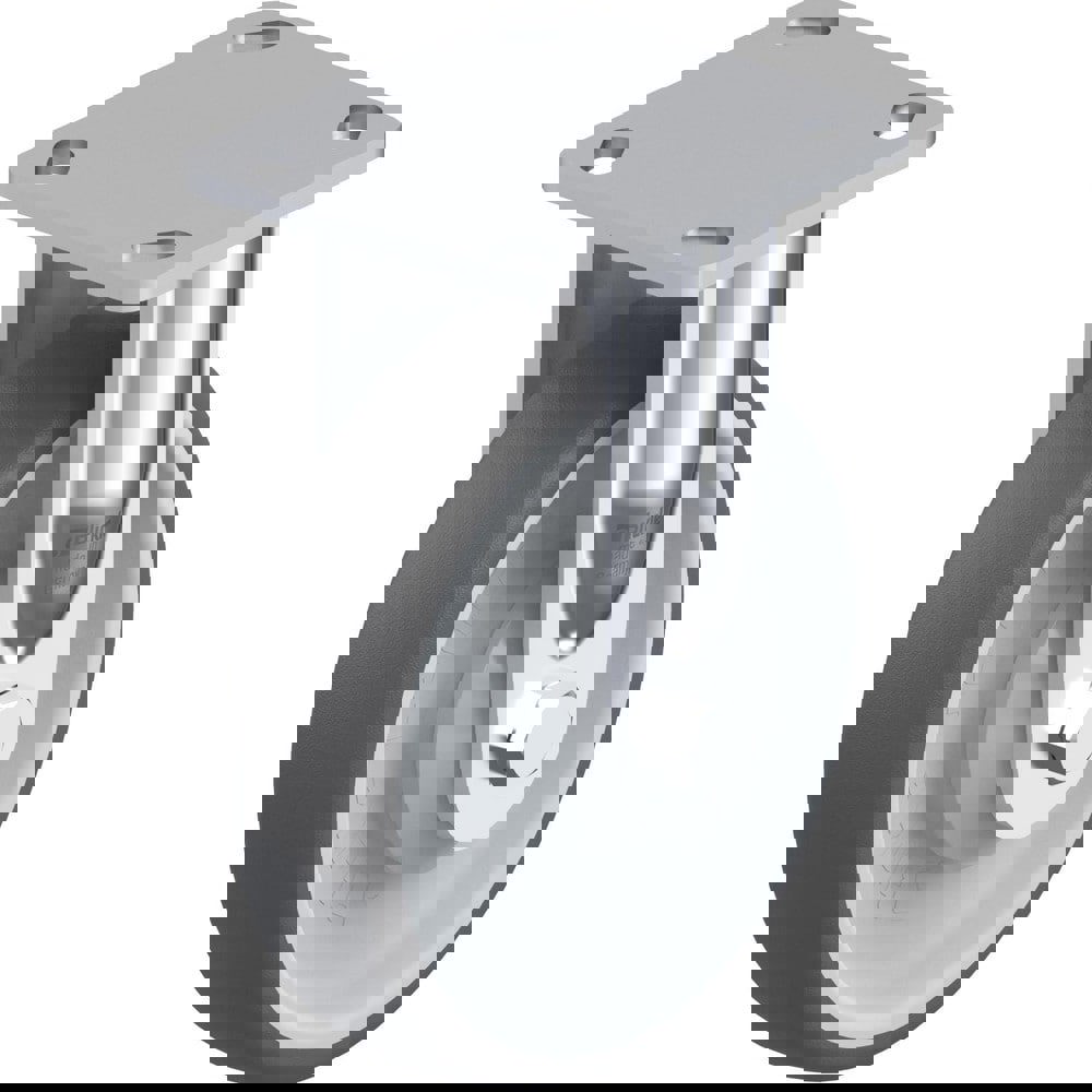 Top Plate Casters; Mount Type: Plate ; Number of Wheels: 1.000 ; Wheel Diameter (Inch): 6 ; Wheel Material: Polyurethane ; Wheel Width (Inch): 2 ; Wheel Color: Green