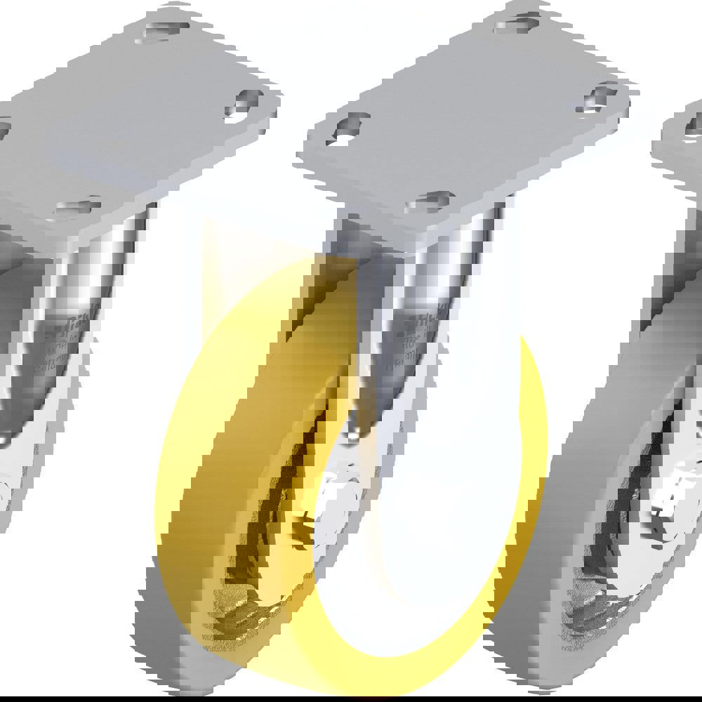 Top Plate Casters; Mount Type: Plate ; Number of Wheels: 1.000 ; Wheel Diameter (Inch): 4 ; Wheel Material: Synthetic ; Wheel Width (Inch): 1-1/4 ; Wheel Color: Black