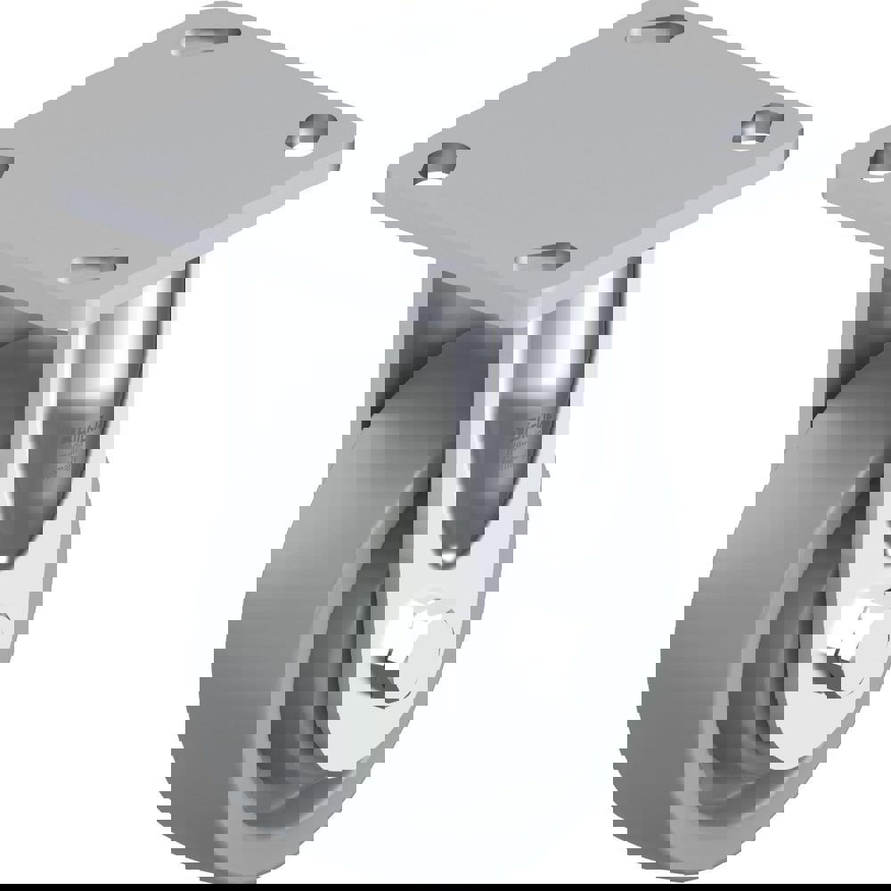 Top Plate Casters; Mount Type: Plate ; Number of Wheels: 1.000 ; Wheel Diameter (Inch): 3-1/8 ; Wheel Material: Rubber ; Wheel Width (Inch): 1-1/4 ; Wheel Color: Gray