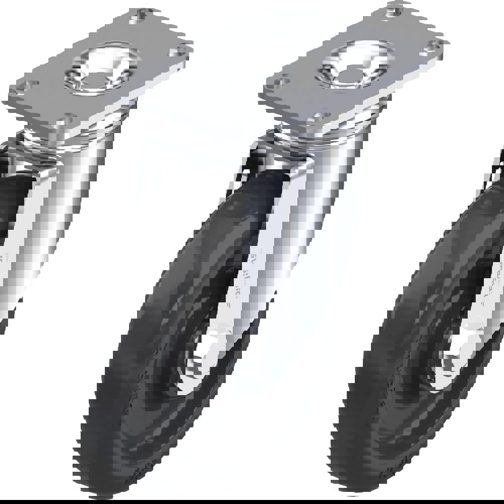 Top Plate Casters; Type: Swivel ; Mount Type: Plate ; Number of Wheels: 1.000 ; Wheel Diameter (Inch): 5 ; Wheel Material: Polypropylene ; Wheel Width (Inch): 1-1/4