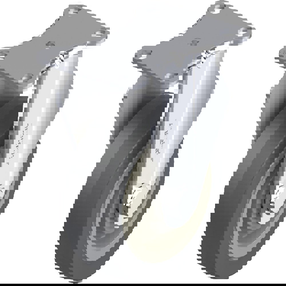 Top Plate Casters; Type: Rigid ; Mount Type: Plate ; Number of Wheels: 1.000 ; Wheel Diameter (Inch): 3 ; Wheel Material: Elastisoft Thermoplastic Rubber ; Wheel Width (Inch): 1-1/4