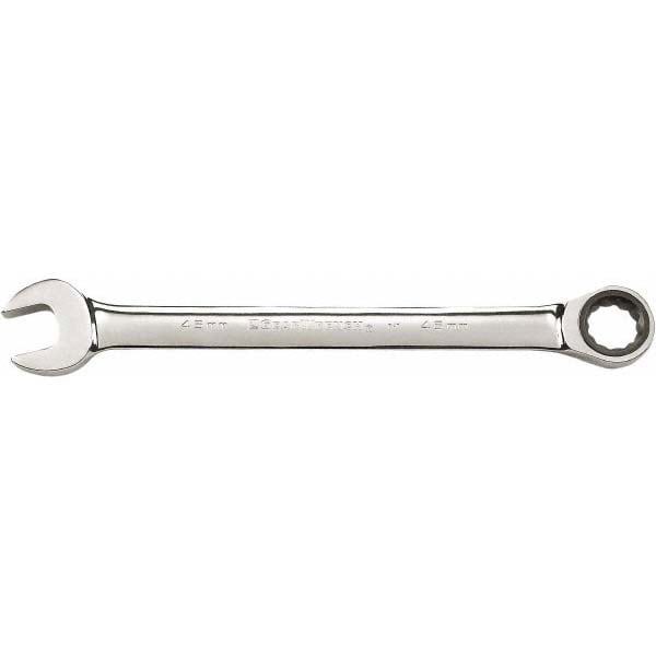 Combination Wrench: 50.00 mm Head Size, 15 deg Offset