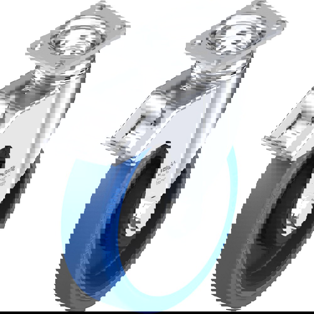 Top Plate Casters; Mount Type: Plate ; Number of Wheels: 1.000 ; Wheel Diameter (Inch): 6 ; Wheel Material: Polyurethane ; Wheel Width (Inch): 2 ; Wheel Color: Green