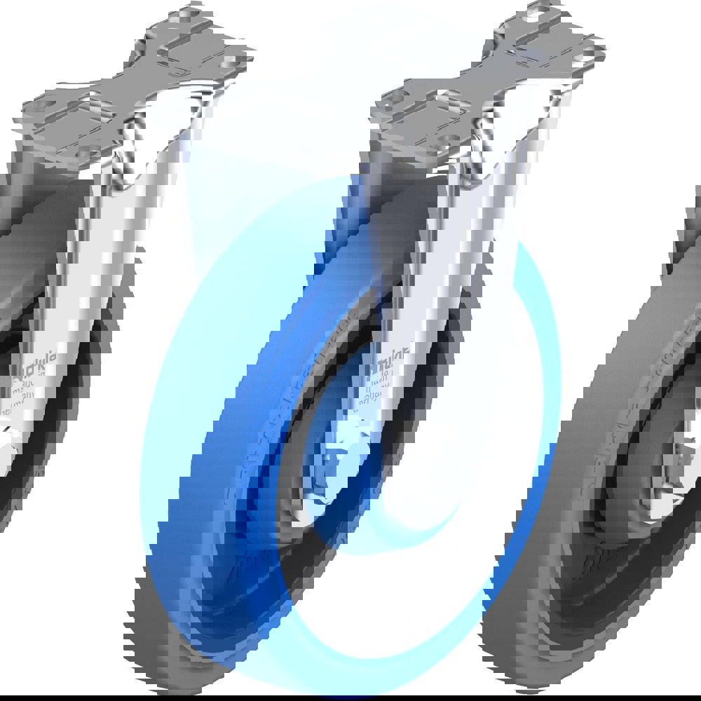 Top Plate Casters; Mount Type: Plate ; Number of Wheels: 1.000 ; Wheel Diameter (Inch): 6 ; Wheel Material: Polyurethane ; Wheel Width (Inch): 2 ; Wheel Color: Green
