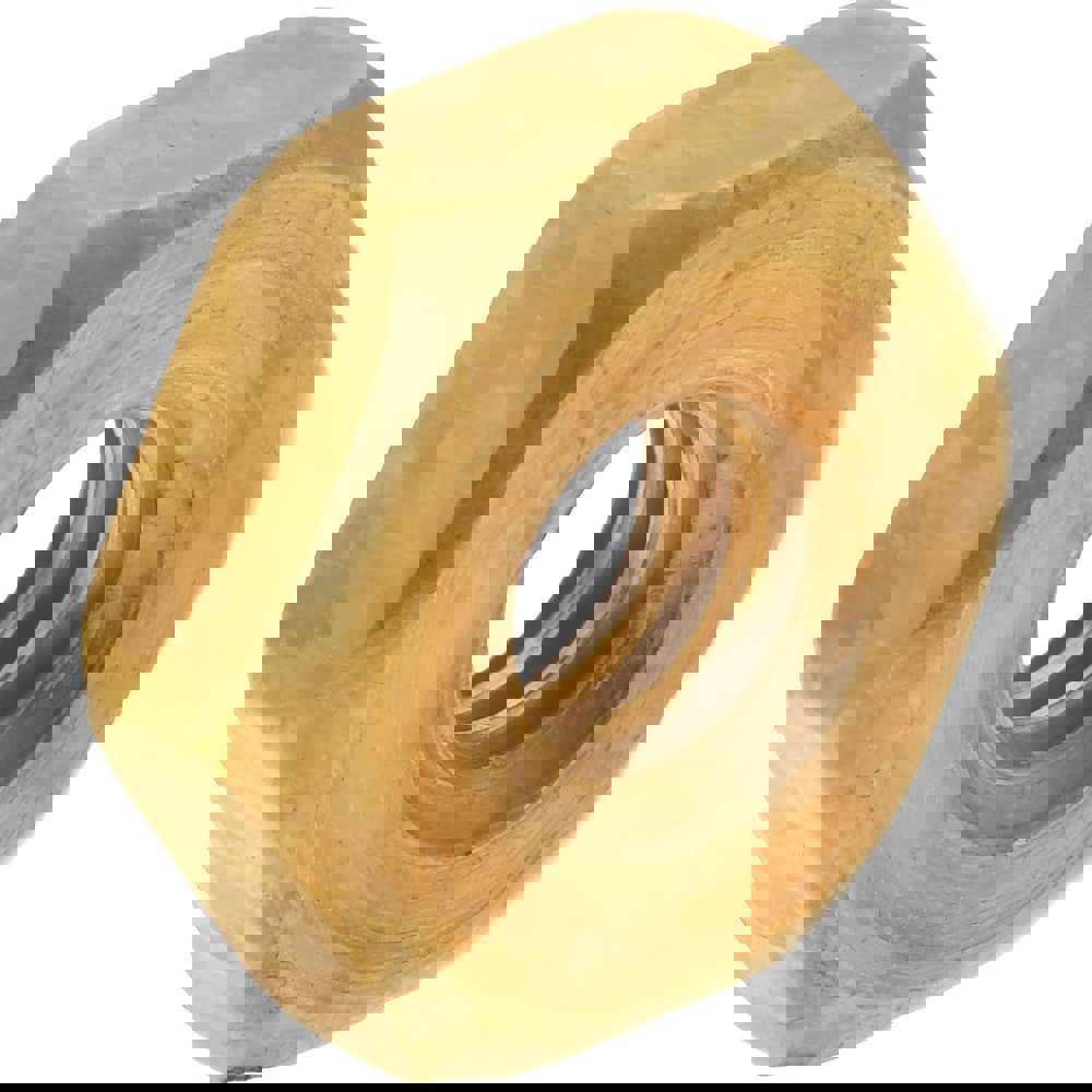 Hex Nut: #6-32, Brass, Uncoated
