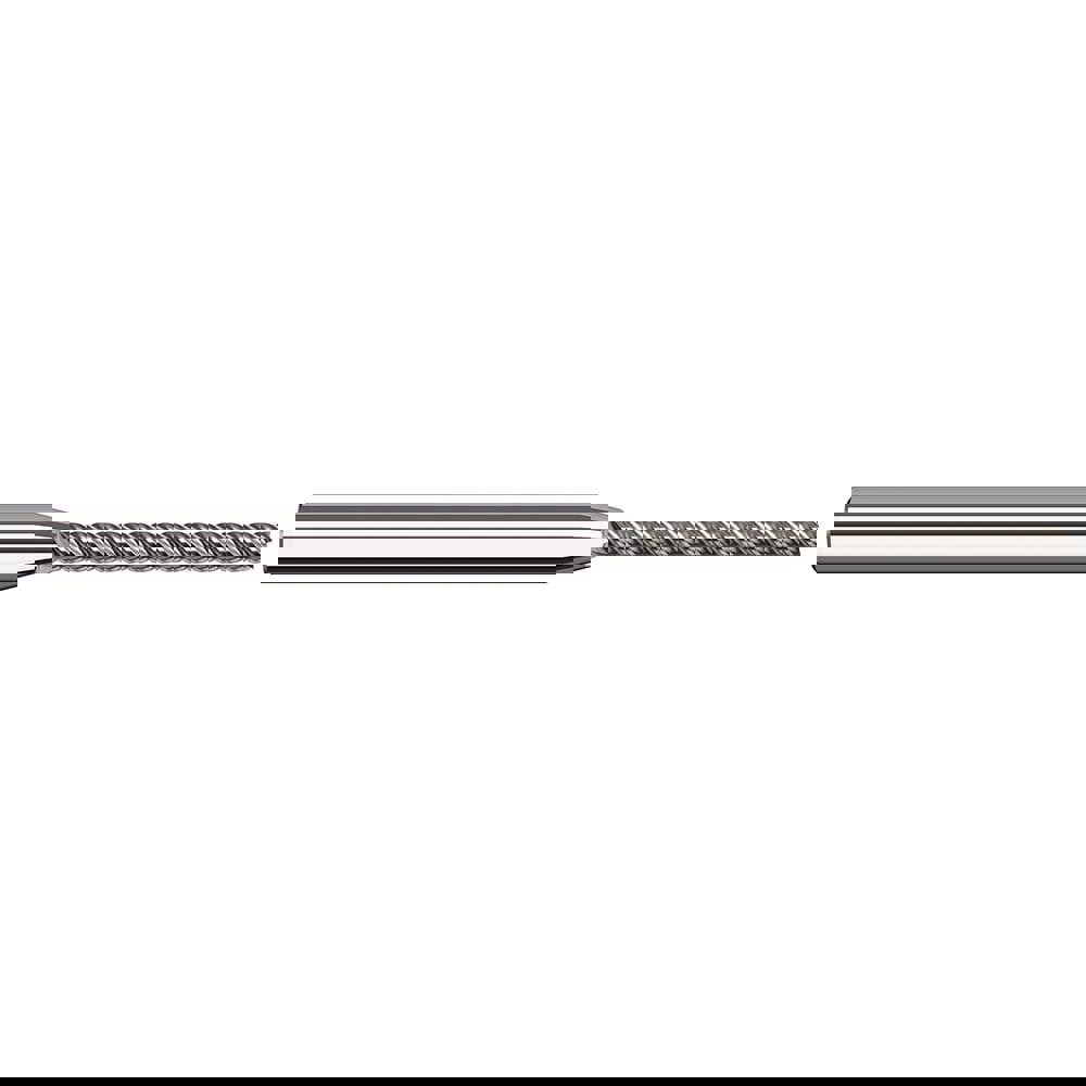 Square End Mill: 3/16'' Dia, 1-7/8'' LOC, 3/16'' Shank Dia, 4'' OAL, 5 Flutes, Solid Carbide