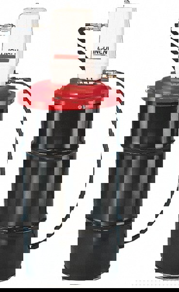 Air-Operated Pump: Grease Lubrication, Aluminum