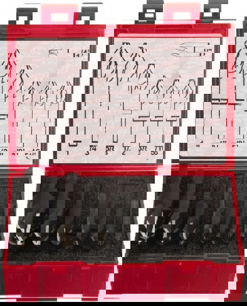 Countersink Set: 7 Pc, 1/4 to 1