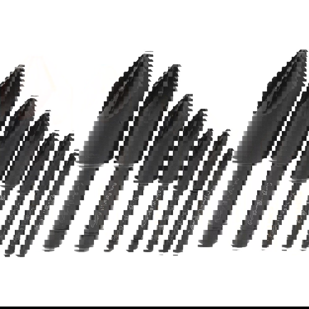 Countersink Set: 7 Pc, 1/4 to 1