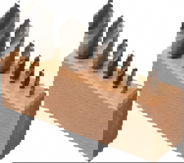 Countersink Set: 5 Pc, 1/4 to 1