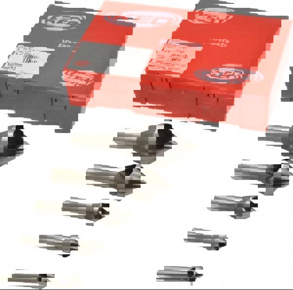 Countersink Set: 5 Pc, 5/16 to 1