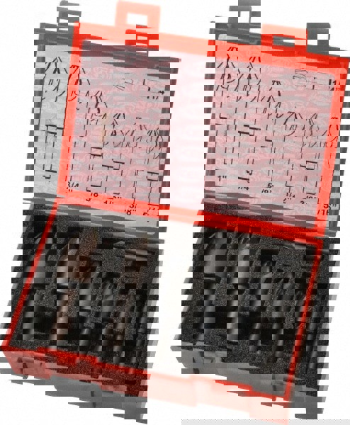 Countersink Set: 7 Pc, 1/4 to 1