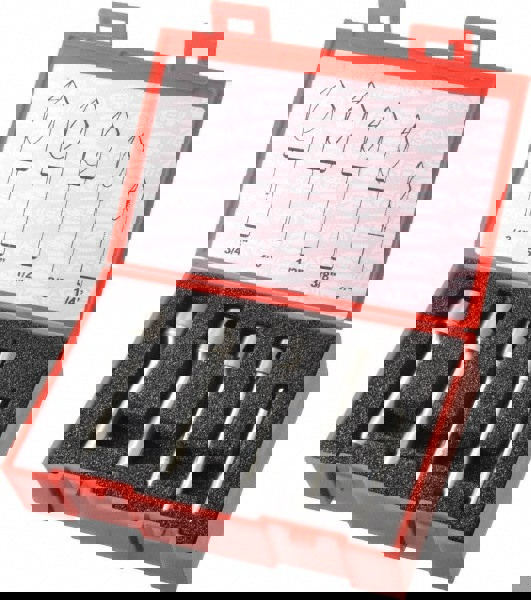 Countersink Set: 5 Pc, 1/4 to 3/4